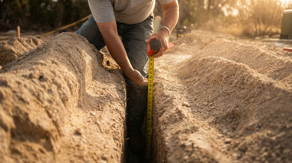 Underground utilities and trenching services